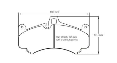 Pagid Racing Brake Pads No. 8004 - Competition Motorsport